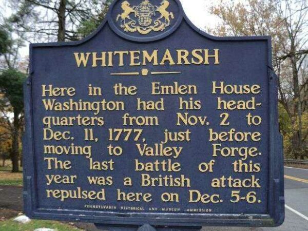 WHITEMARSH WAR MEMORIAL MARKER