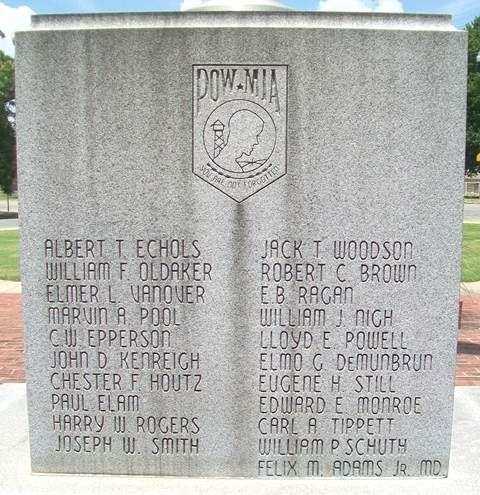 CRAIG COUNTY POW MIA MEMORIAL