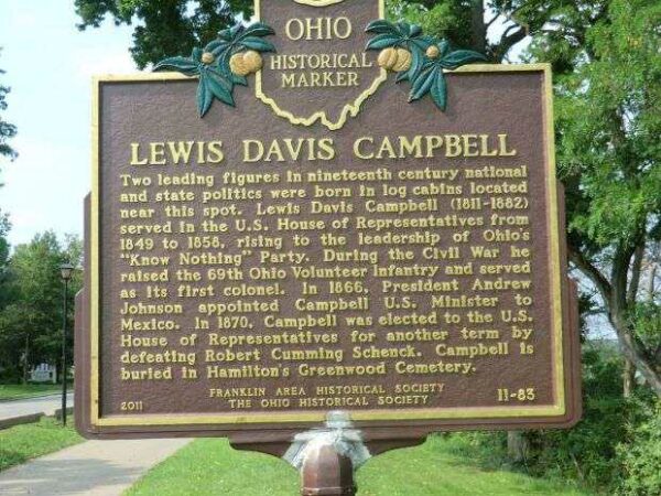 LEWIS DAVIS CAMPBELL MEMORIAL MARKER