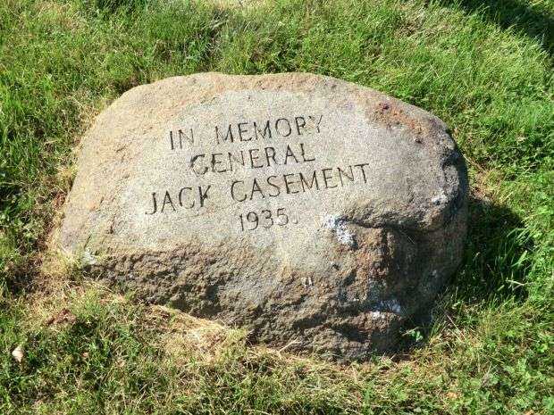IN MEMORY OF GENERAL JACK CASEMENT MEMORIAL