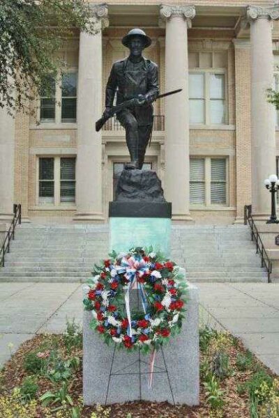 COMPANY E, 119TH INFANTRY GOLDSBORO RIFLES WORLD WAR I MEMORIAL