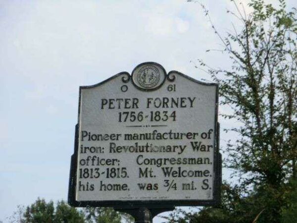 PETER FORNEY REVOLUTIONARY WAR MEMORIAL MARKER