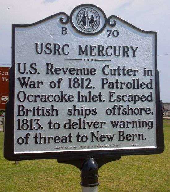 USRC MERCURY WAR MEMORIAL MARKER
