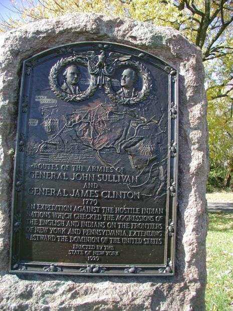 ROMULUS ROUTES OF THE ARMIES OF GENERAL JOHN SULLIVAN AND GENERAL JAMES CLINTON