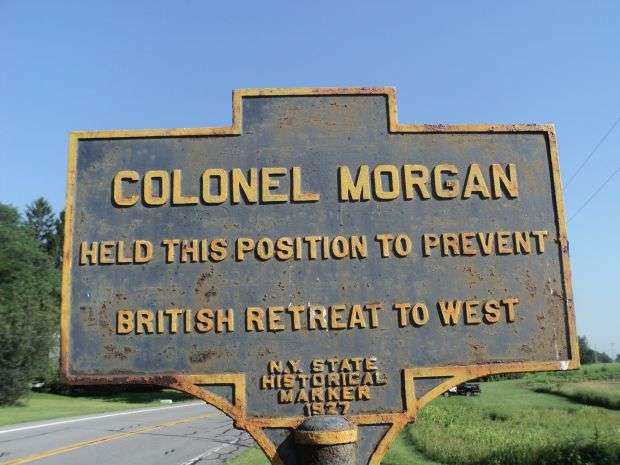COLONEL MORGAN MEMORIAL MARKER
