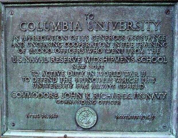 BUTLER HALL MIDSHIPMEN’S SCHOOL MEMORIAL PLAQUE