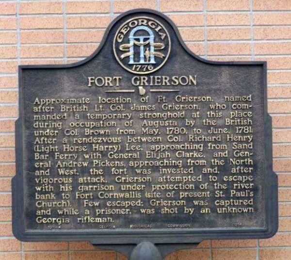 FORT GRIERSON WAR MEMORIAL MARKER