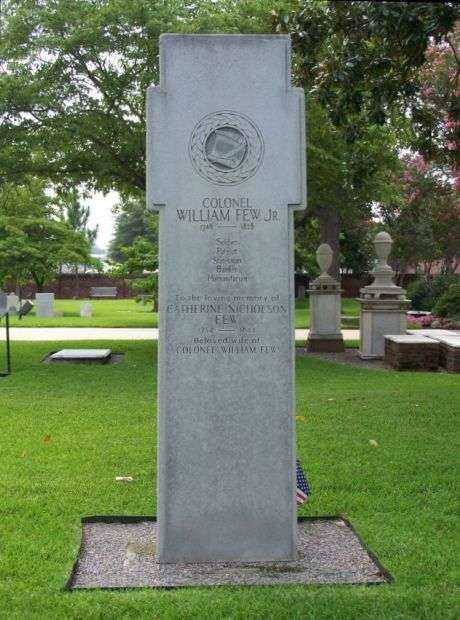 COLONEL WILLIAM FEW, JR. WAR MEMORIAL