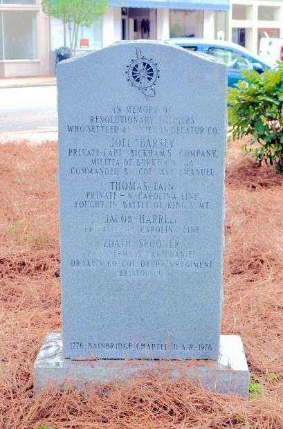 IN MEMORY OF REVOLUTIONARY SOLDIERS MEMORIAL