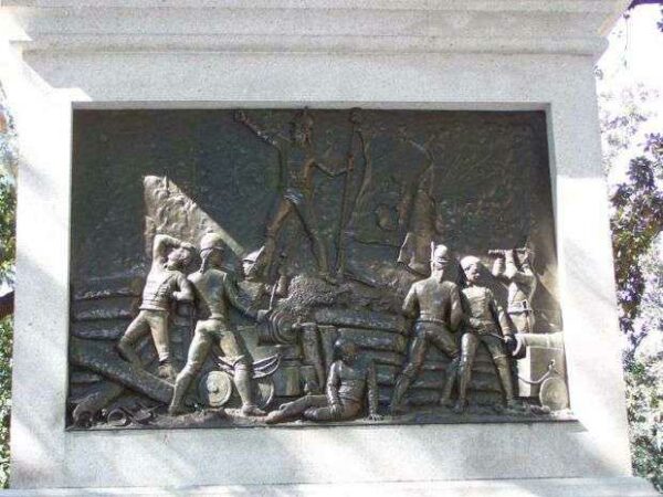 SGT. JASPER WAR MEMORIAL BAS-RELIEF B