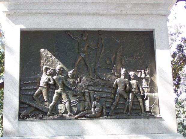 SGT. JASPER WAR MEMORIAL BAS-RELIEF B