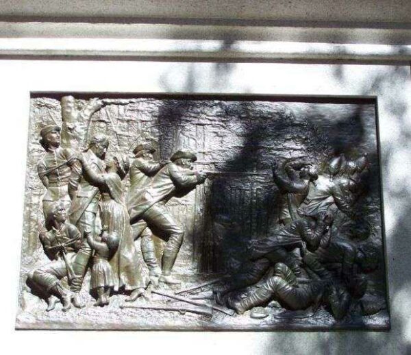 SGT. JASPER WAR MEMORIAL BAS-RELIEF A