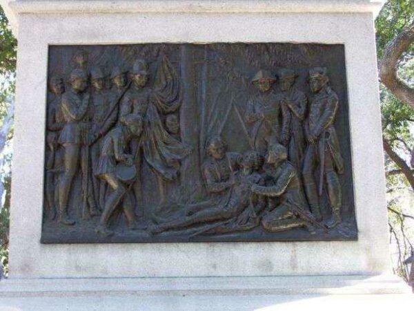 SGT. JASPER WAR MEMORIAL BAS-RELIEF C