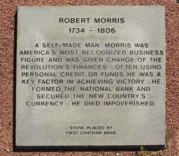 ROBERT MORRIS WAR MEMORIAL PAVER