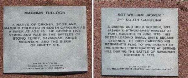 MAGNUS TULLOCH WAR MEMORIAL PAVER