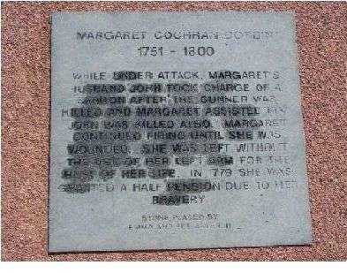 MARGARET COCHRAN CORBIN WAR MEMORIAL PAVER