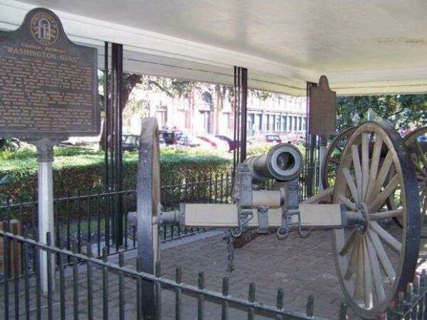 CHATHAM ARTILLERY’S  “WASHINGTON GUNS” MEMORIAL CANNONS