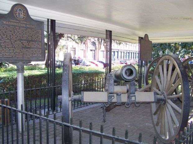 CHATHAM ARTILLERY’S  “WASHINGTON GUNS” MEMORIAL CANNONS
