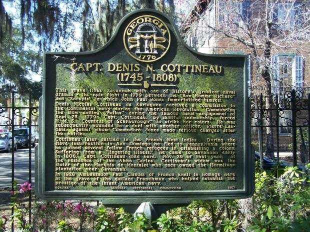 CAPT. DENIS N. COTTINEAU MEMORIAL MAKER