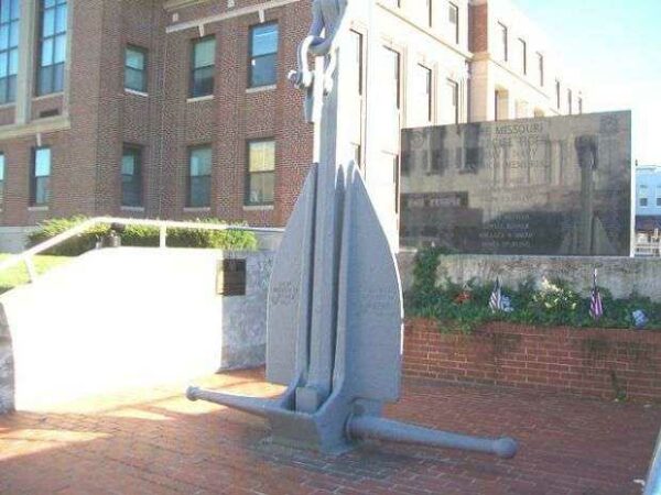THE MISSOURI EXERCISE TIGER ARMY & NAVY ANCHOR MEMORIAL