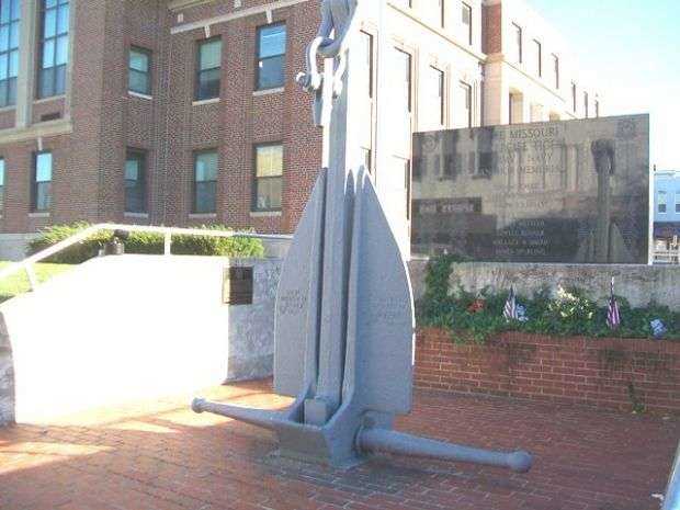 THE MISSOURI EXERCISE TIGER ARMY & NAVY ANCHOR MEMORIAL