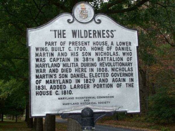 “THE WILDERNESS” REVOLUTIONARY WAR SOLDIER MEMORIAL MARKER