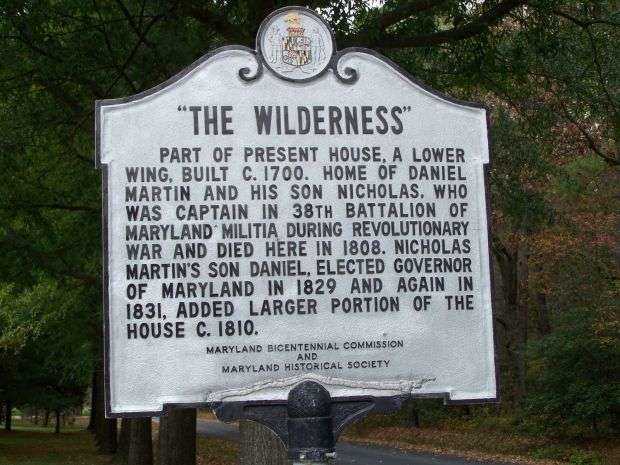 “THE WILDERNESS” REVOLUTIONARY WAR SOLDIER MEMORIAL MARKER