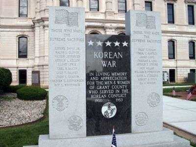 GRANT COUNTY KOREAN WAR MEMORIAL