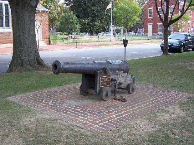 KENT COUNTY REVOLUTIONARY WAR MEMORIAL CANNON