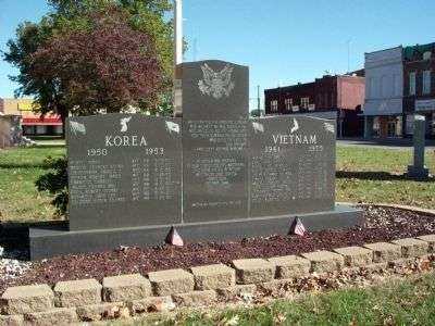 GIBSON COUNTY KOREAN WAR AND VIETNAM WAR MEMORIAL
