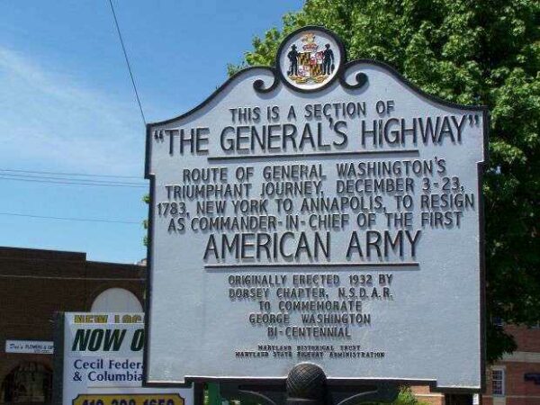 “THE GENERAL’S HIGHWAY” WAR MEMORIAL MARKER