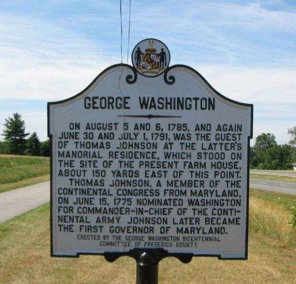 GEORGE WASHINGTON WAR MEMORIAL MARKER