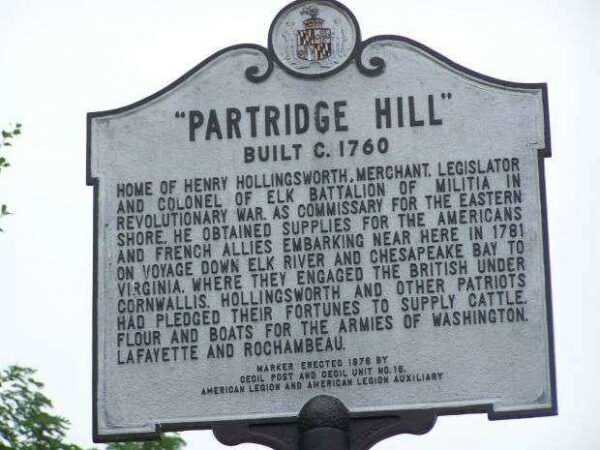 “PATRIDGE HILL” WAR MEMORIAL MARKER
