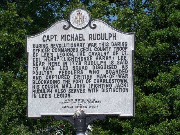 CAPT. MICHAEL RUDULPH WAR MEMORIAL MARKER