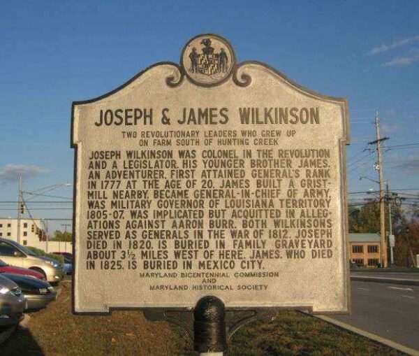 JOSEPH & JAMES WILKINSON WAR MEMORIAL MARKER