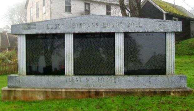 LUBEC VETERANS HONOR ROLL MEMORIAL