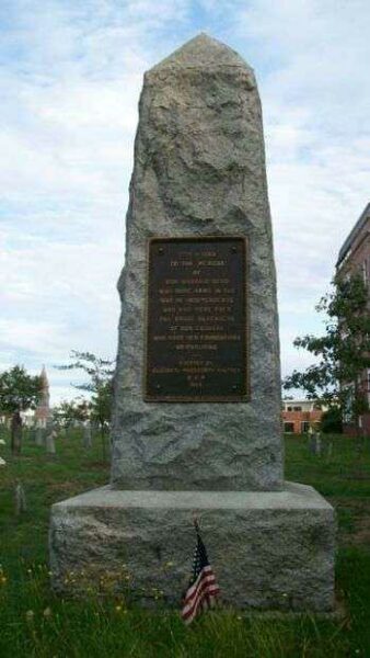 PORTLAND WAR OF INDEPENDENCE WAR MEMORIAL
