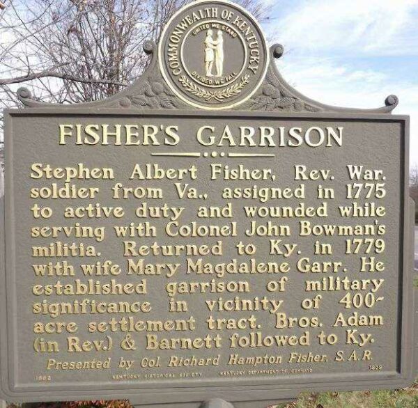 FISHER’S GARRISON REVOLUTIONARY WAR MEMORIAL MARKER