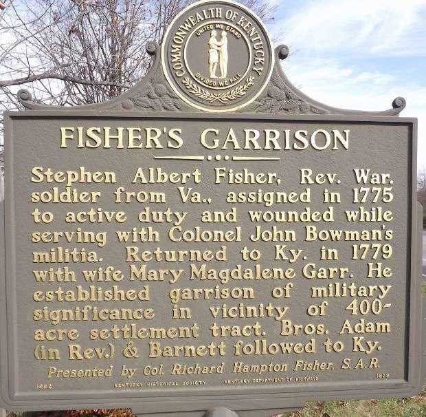 FISHER’S GARRISON REVOLUTIONARY WAR MEMORIAL MARKER