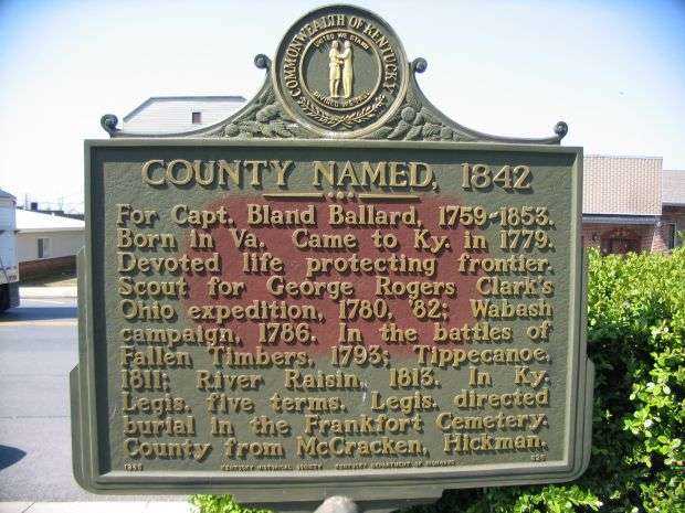 COUNTY NAMED, 1842 WAR MEMORIAL MARKER