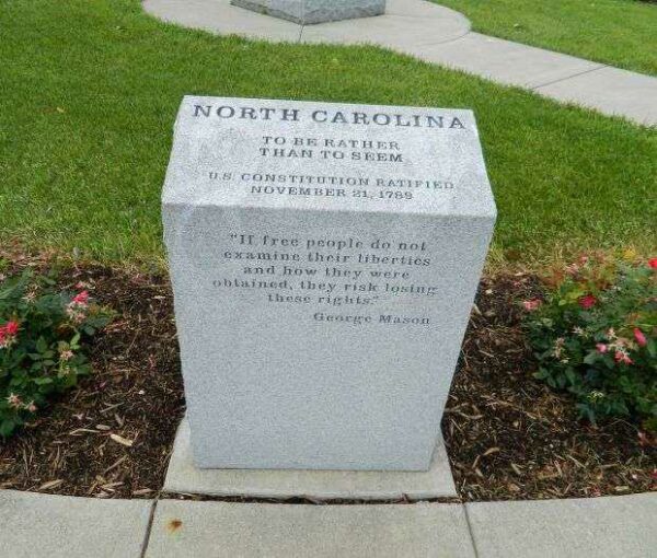 IOWA REVOLUTIONARY WAR MEMORIAL NORTH CAROLINA STONE