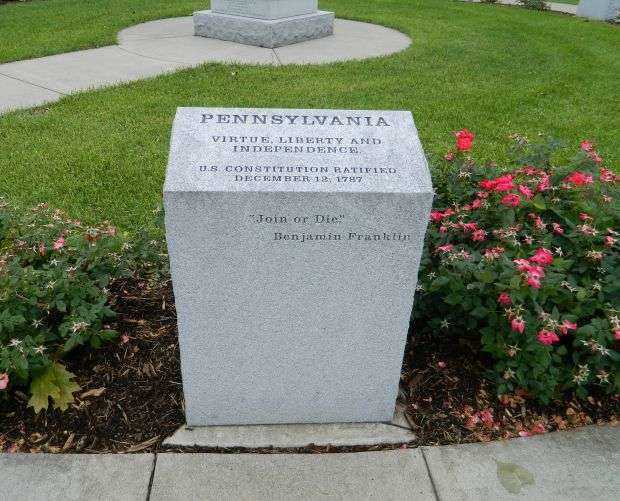 IOWA REVOLUTIONARY WAR MEMORIAL PENNSYLVANIA STONE