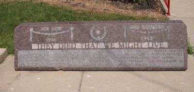 WESTVILLE WORLD WAR II MEMORIAL