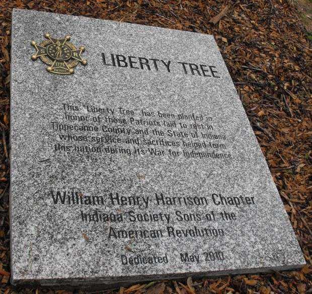 WEST LAFAYETTE LIBERTY TREE MEMORIAL PLAQUE