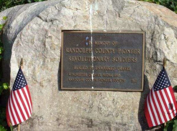 RANDOLPH COUNTY PIONEER REVOLUTIONARY SOLDIERS MEMORIAL