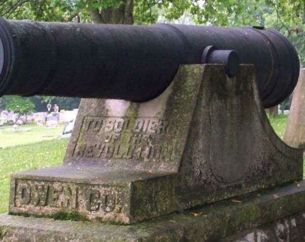 OWEN COUNTY REVOLUTIONARY WAR MEMORIAL CANNON