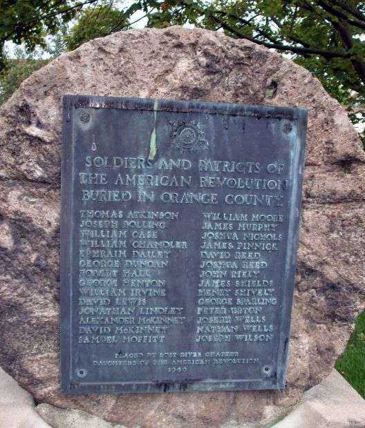 ORANGE COUNTY REVOLUTIONARY WAR MEMORIAL