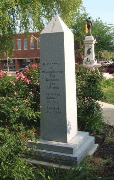 JOHNSON COUNTY REVOLUTIONARY WAR MEMORIAL