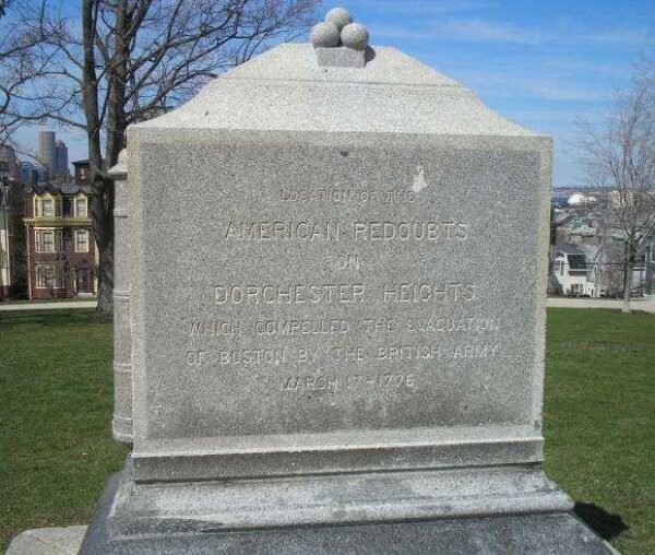 AMERICAN REDOUBTS REVOLUTIONARY WAR MEMORIAL