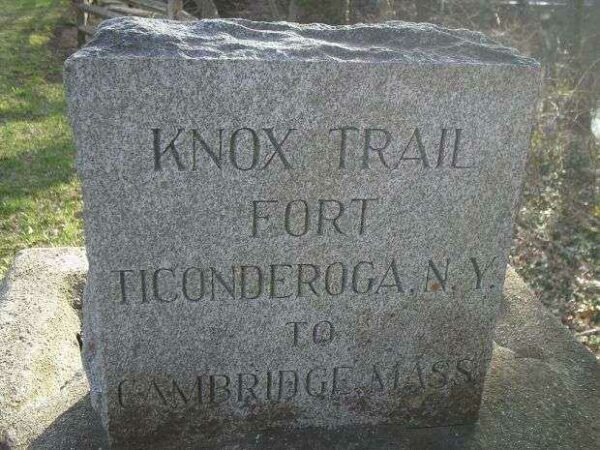 KNOX TRAIL REVOLUTIONARY WAR MEMORIAL